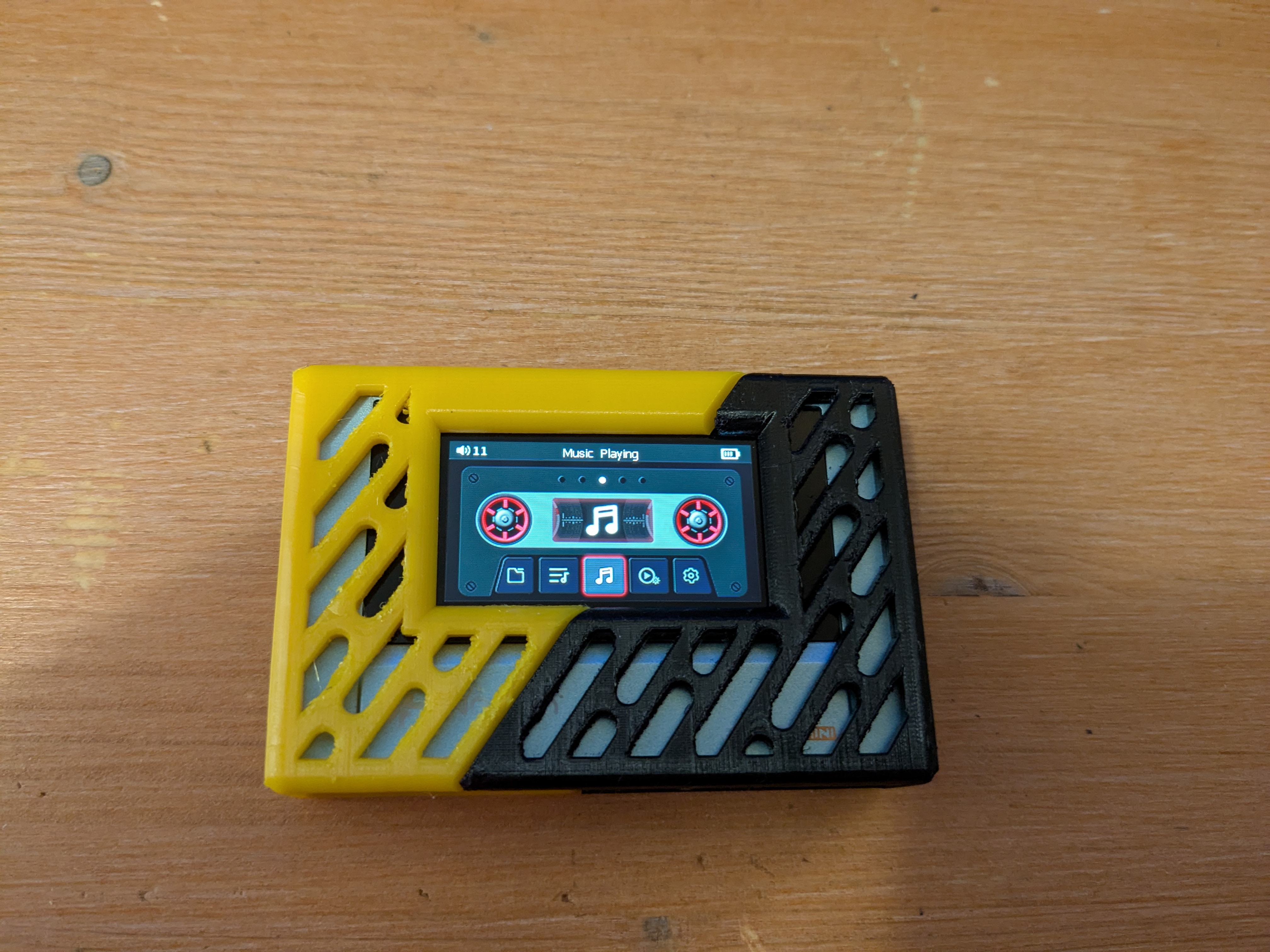 two part esthetic case for Fiio Snowsky Echo Mini mp3 player