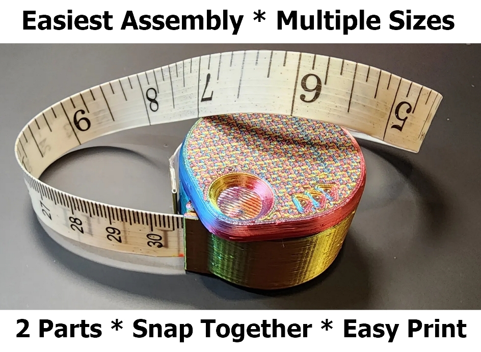 #0129 Flexible Fabric Tape Winder (Spooler) [new sizes added]