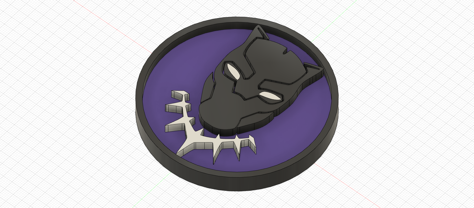Black Panther Coaster
