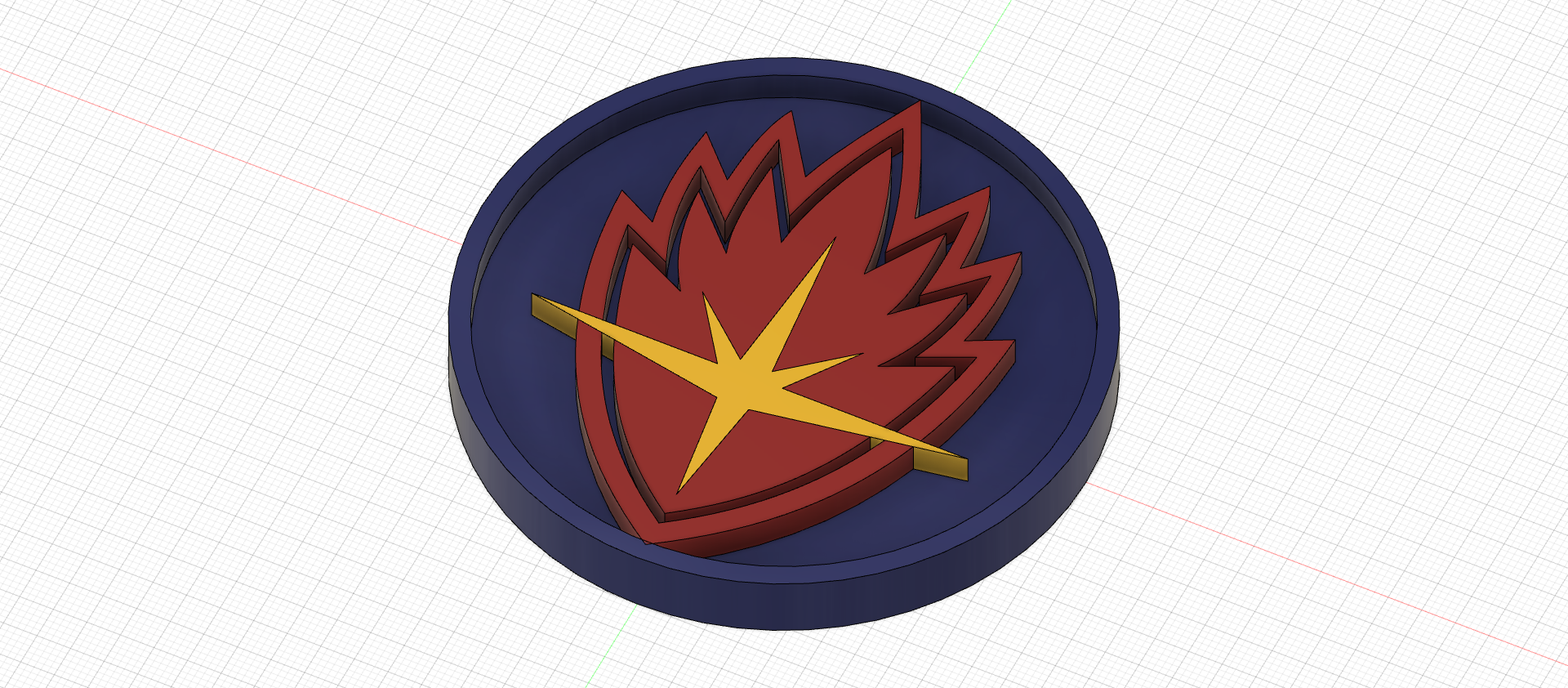 Guardian of the Galaxy Coaster