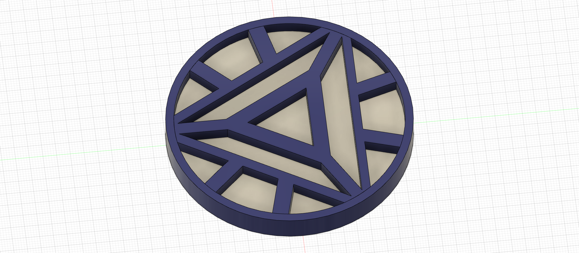 Ironman Logo Coaster