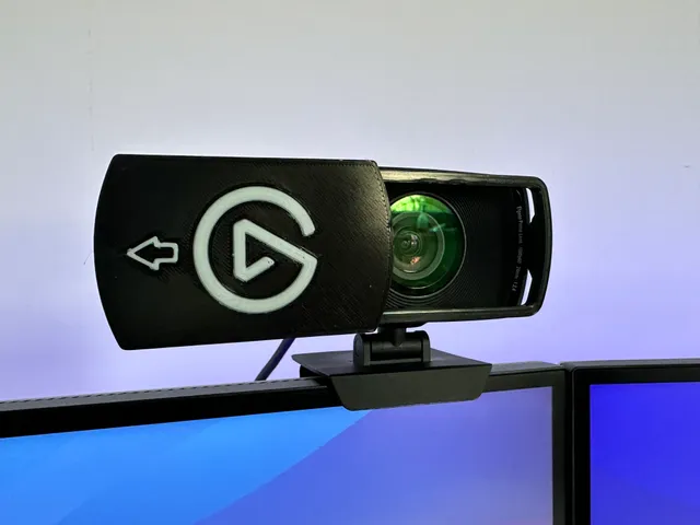 Elgato Facecam Privacy Shield with INLAY Logo