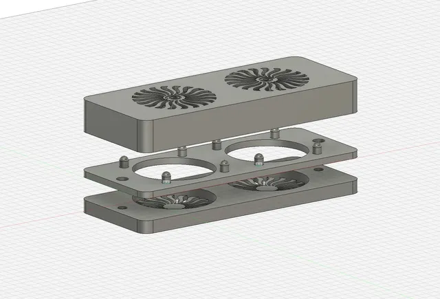 Exhaust Fans for Prusa Lack Enclosure v2