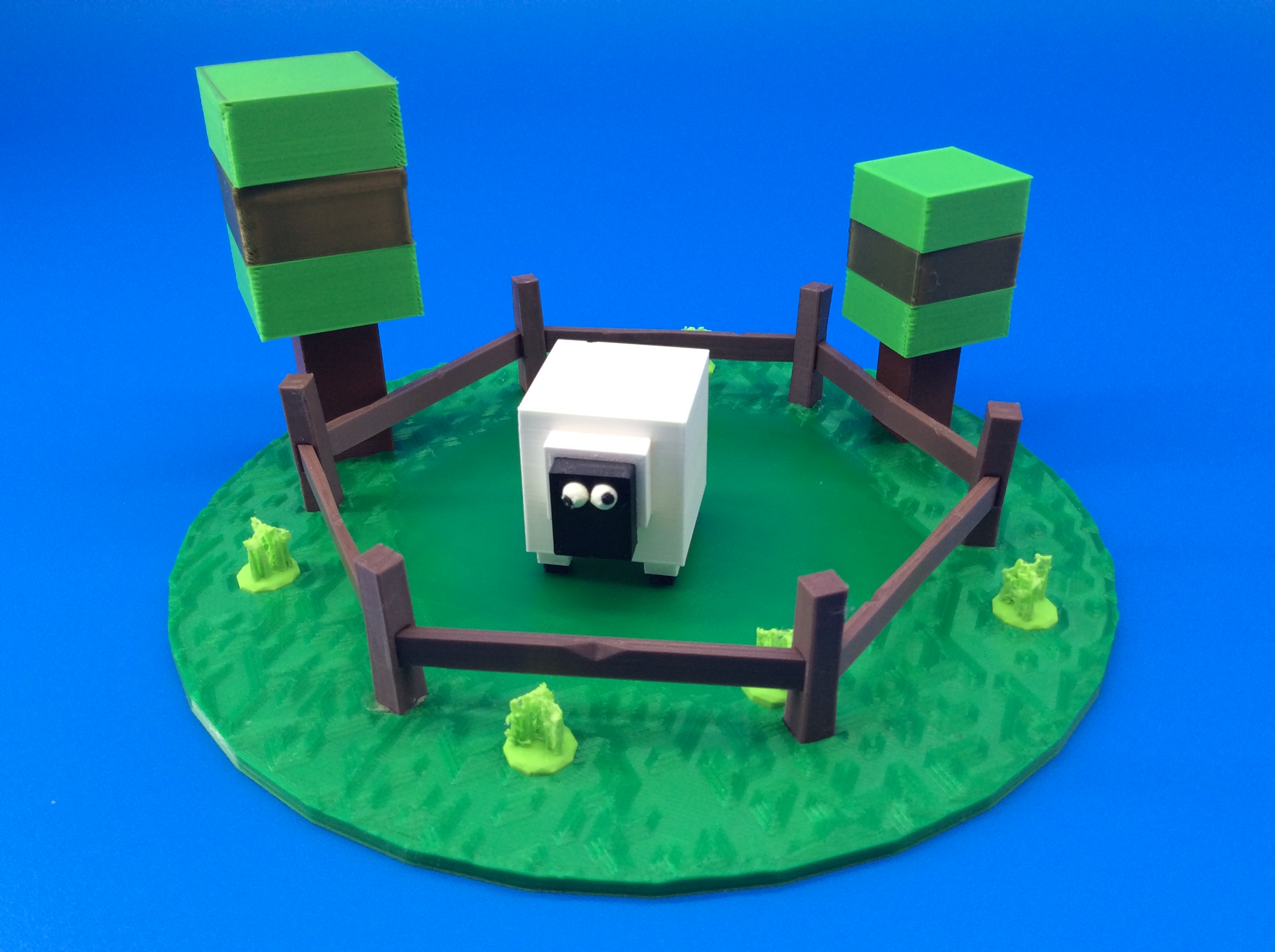 Snap Together Sheep Farm
