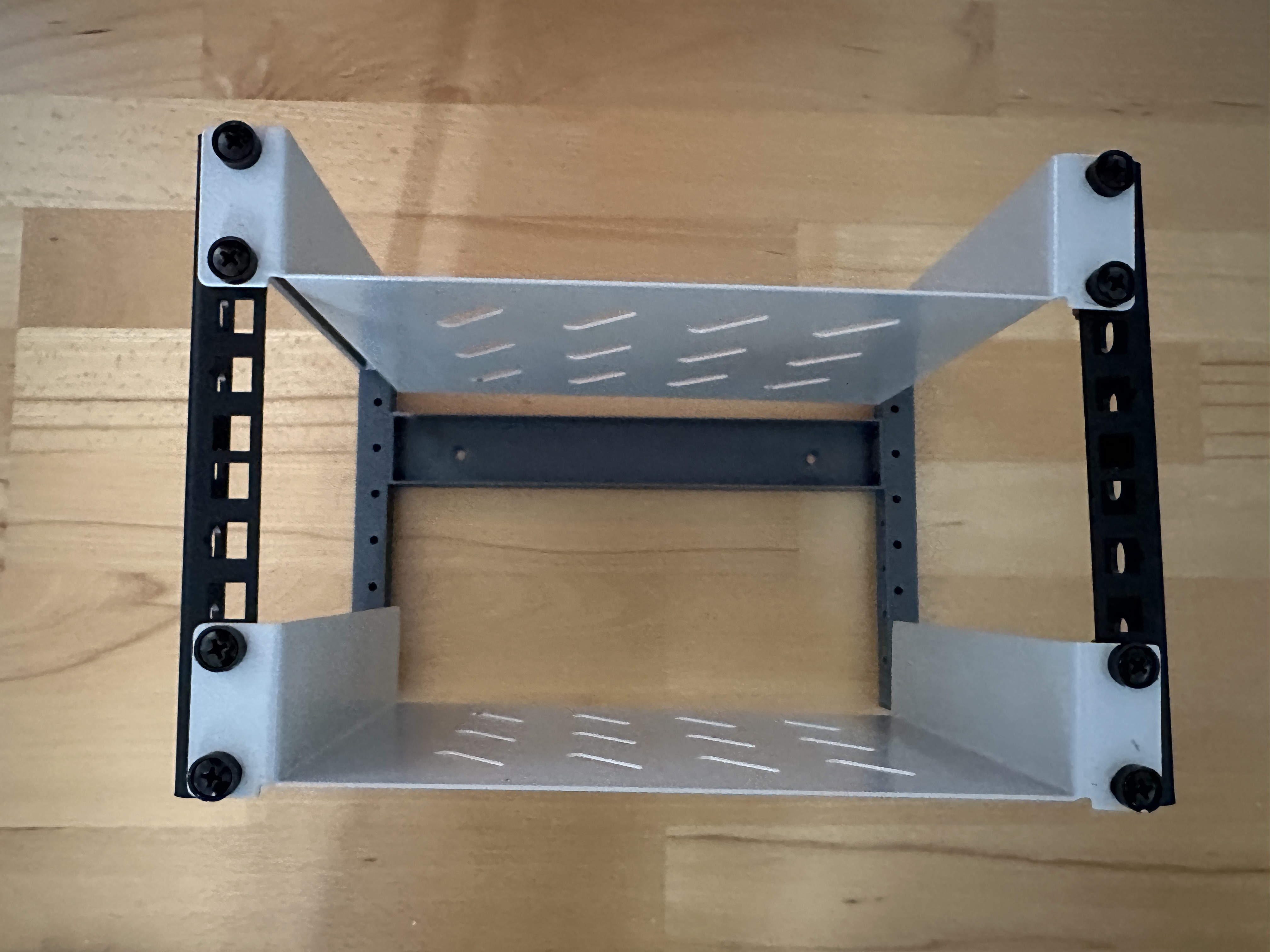 10" Inch Network Rack (3U+4U+5U), Standard Dimensions, almost full printable