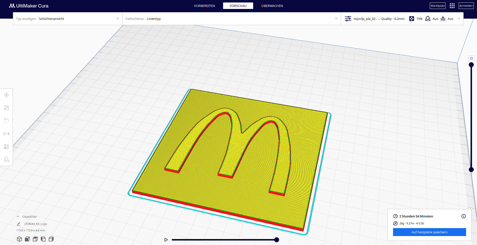 McDonalds Logo by Basti_sch_ | Download free STL model | Printables.com