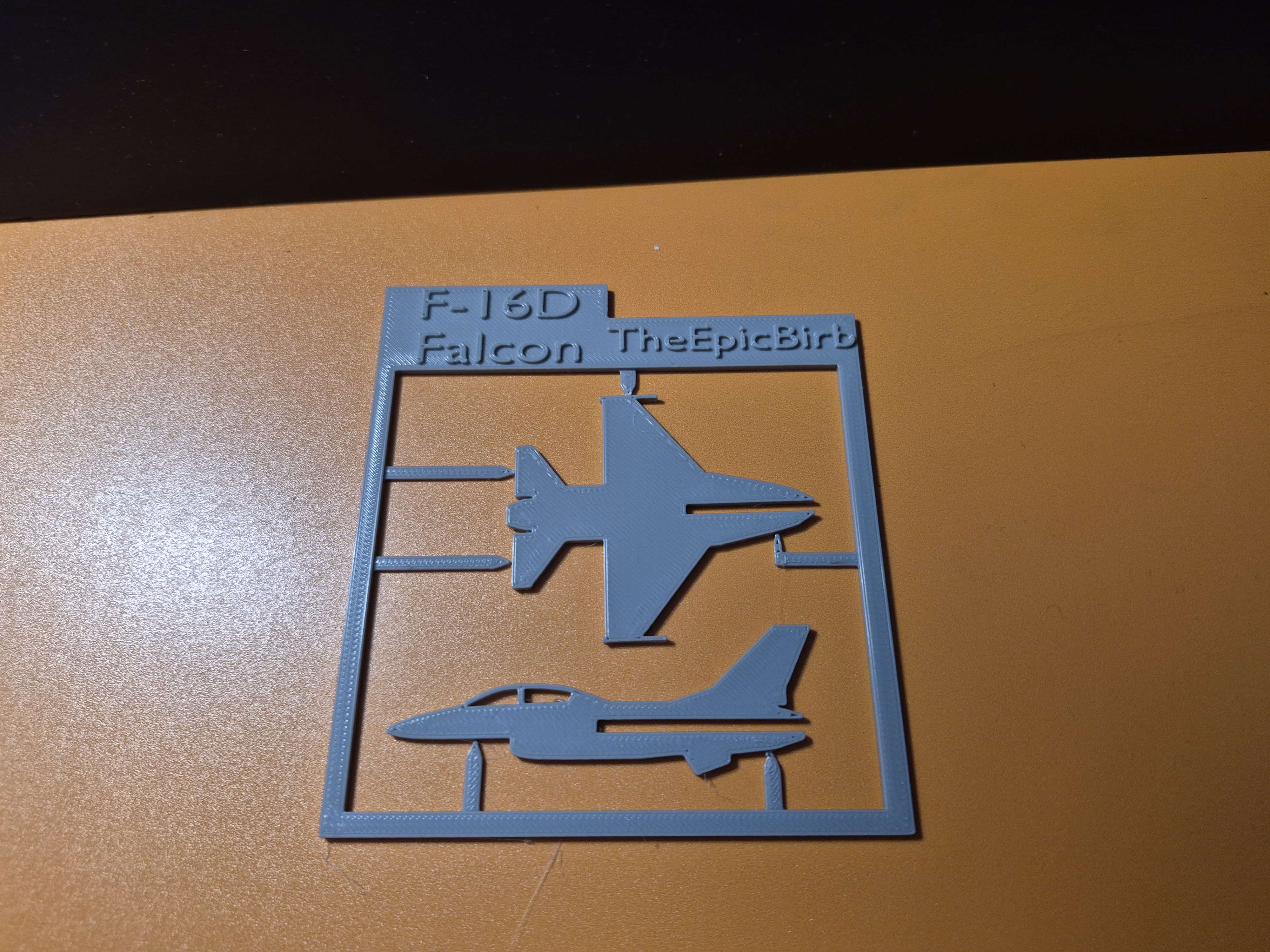 F-16D Kit Card