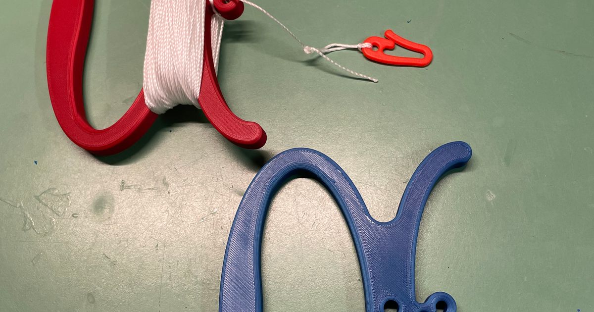 Kite string winder by Henk Download free STL model