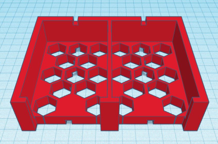 Honeycomb Playing Card Holder