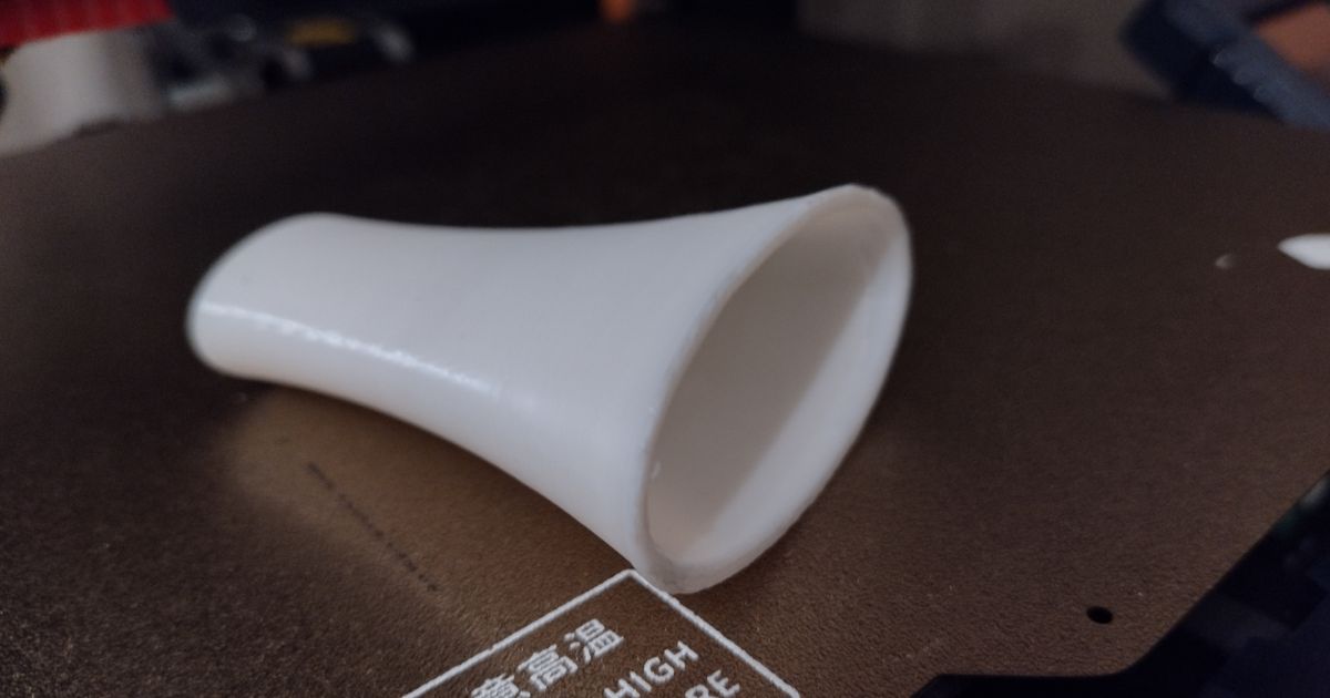 PVA bag filler funnel by mkrz Download free STL model