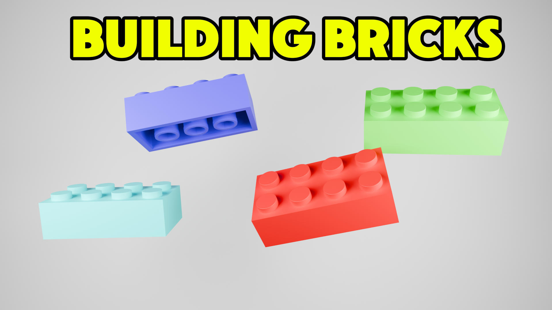 2x4 Building Brick – 3D Printable Construction Block