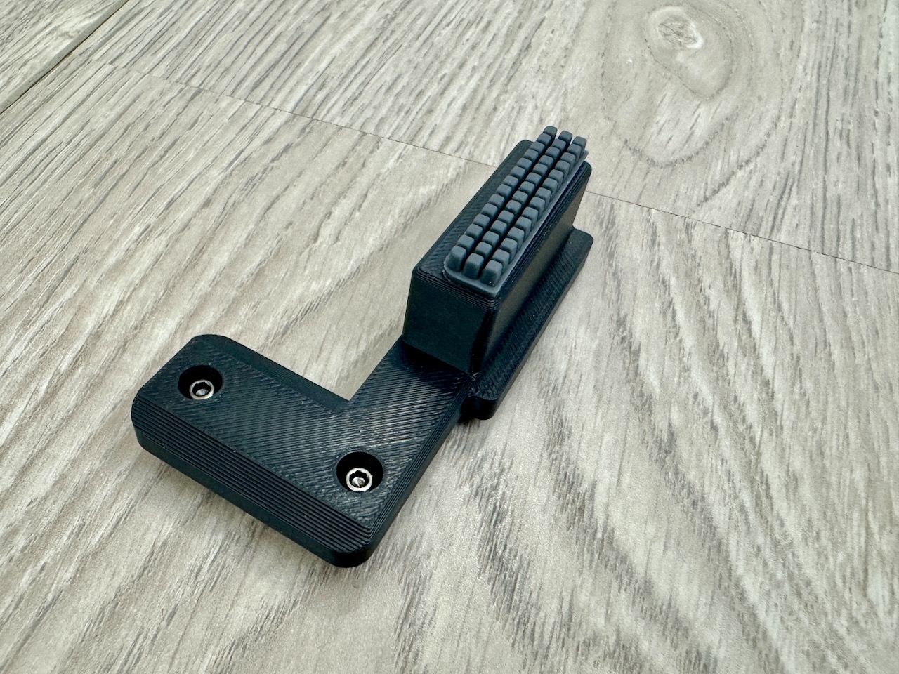Voron 2.4 nozzle brush using Bambu Lab's A1 silicone brush