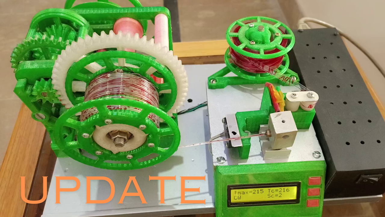 FILAMENT RECYCLER UPDATE