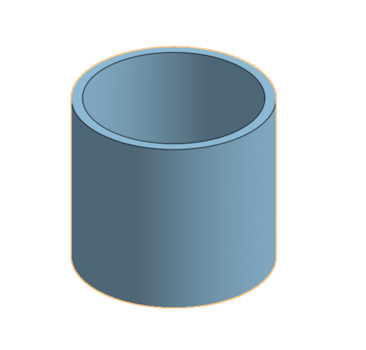 1 inch x 1 inch Z wobble test
