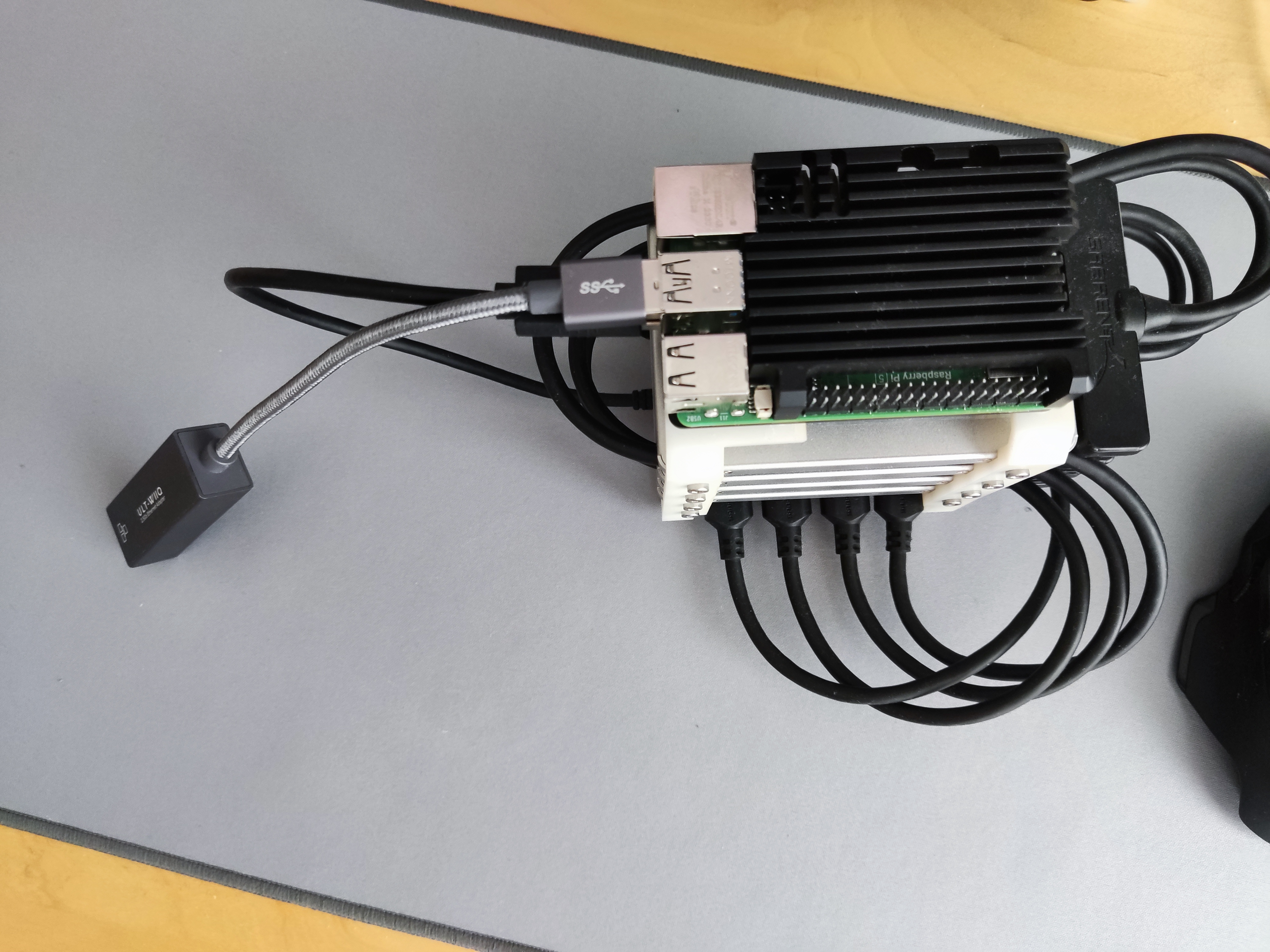 Miniatura 3 do modelo 3D Raspberry Pi NAS - Quad SSD