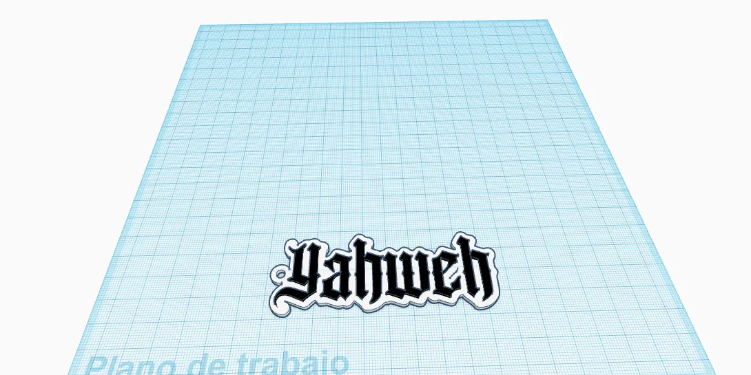 LLAVERO YAHWEH by M3DS | Download free STL model | Printables.com