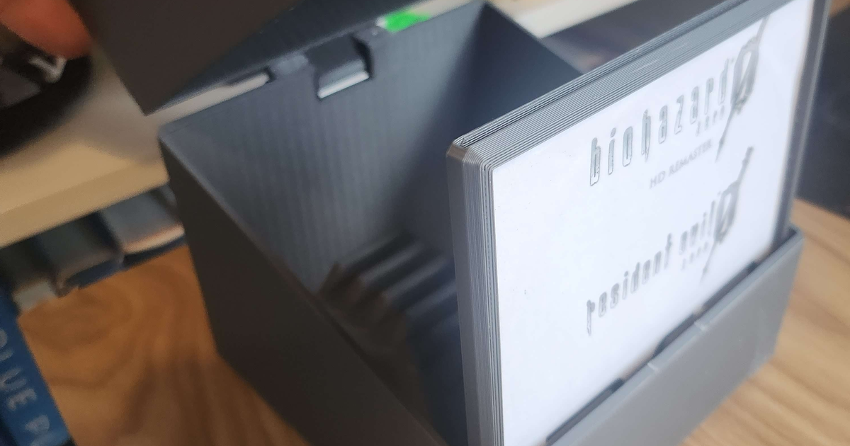 Video Game Box by Julian | Download free STL model | Printables.com