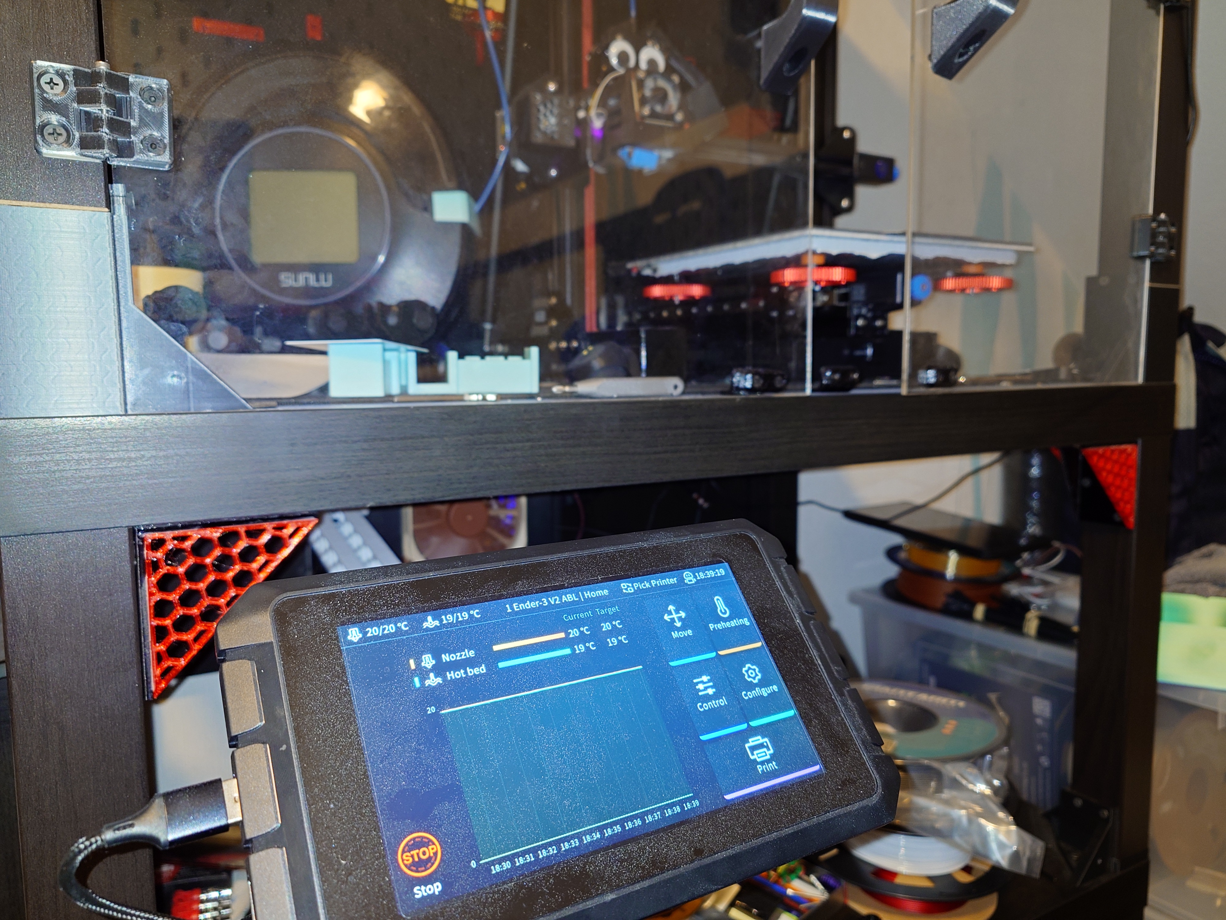 Sonic Pad Mount for flexible arm