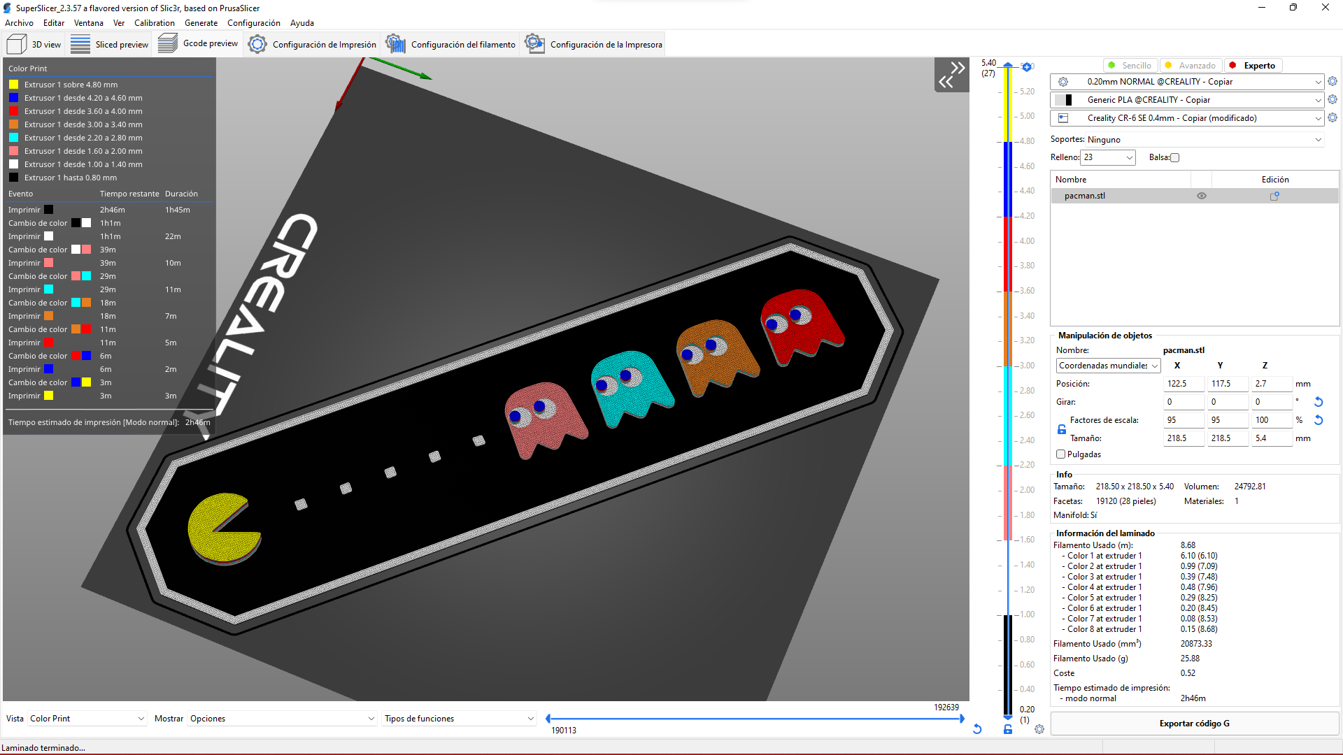 Pacman Plate by Pablonidas Download free STL model Printables com