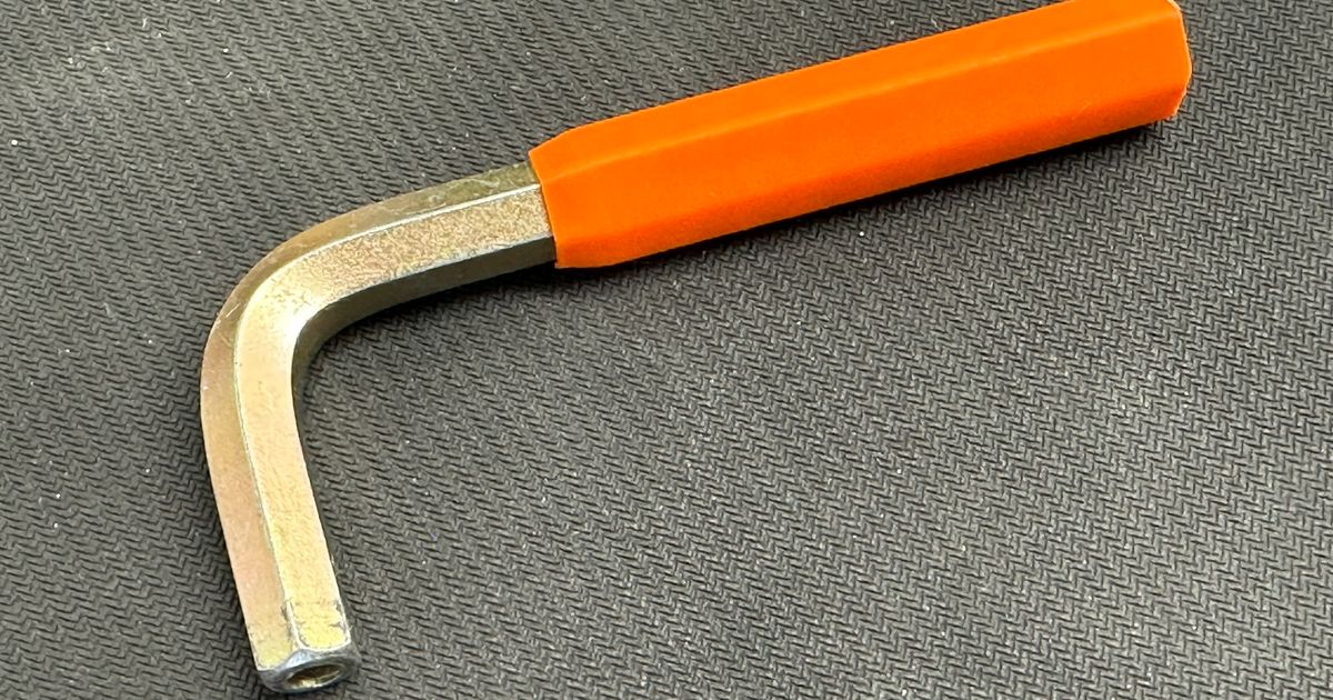 1up Wrench / Allen Wrench Handle by vidision Download free STL model