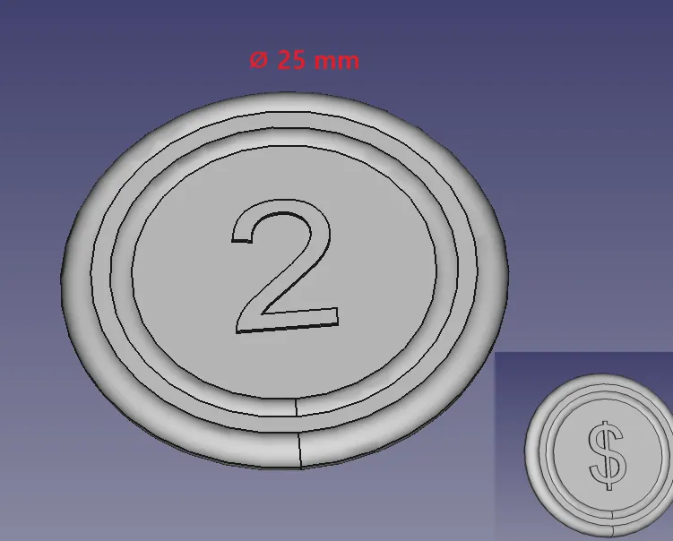 Coins to games and play by Krystian Gałązka | Download free STL model ...