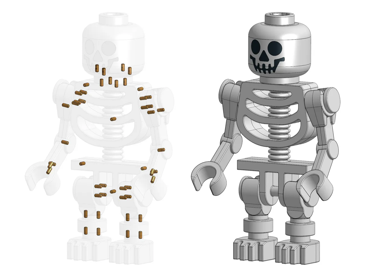 Anatomical LEGO Man Skeleton PNG Images PSDs For Download, 49% OFF