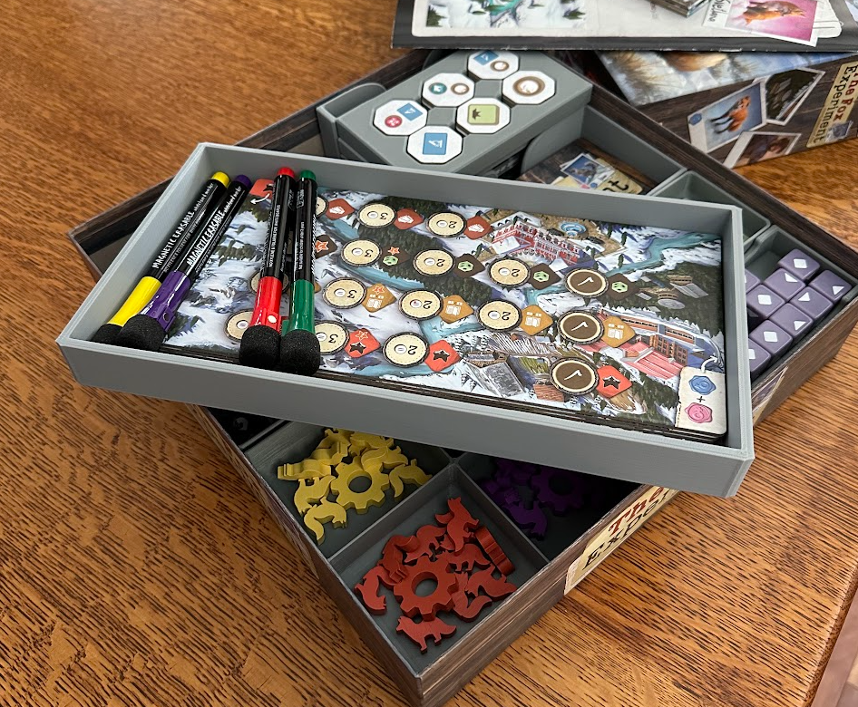 Fox Experiment player mat holder