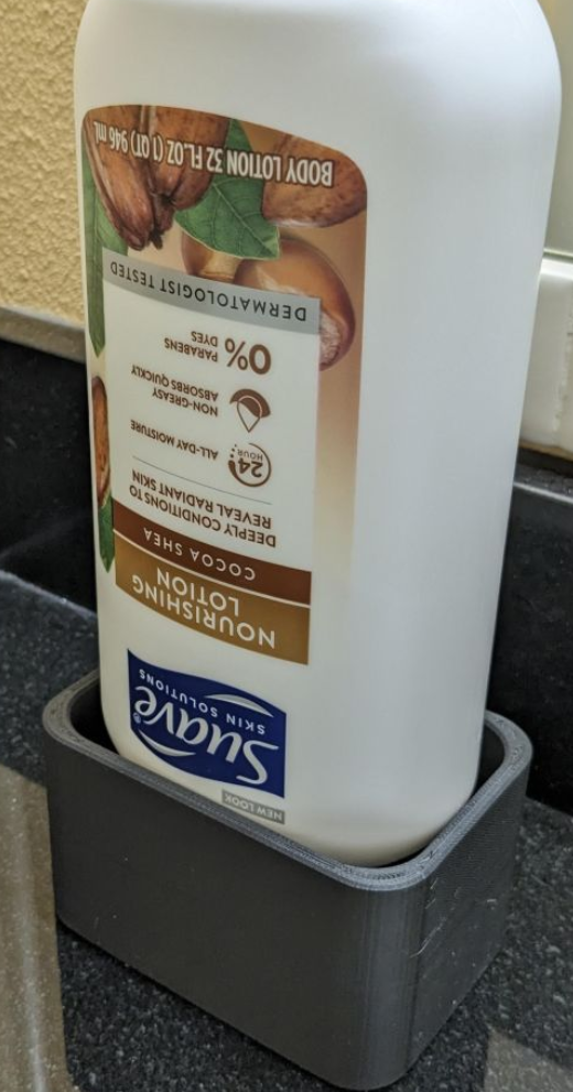 lotion adapter and stand