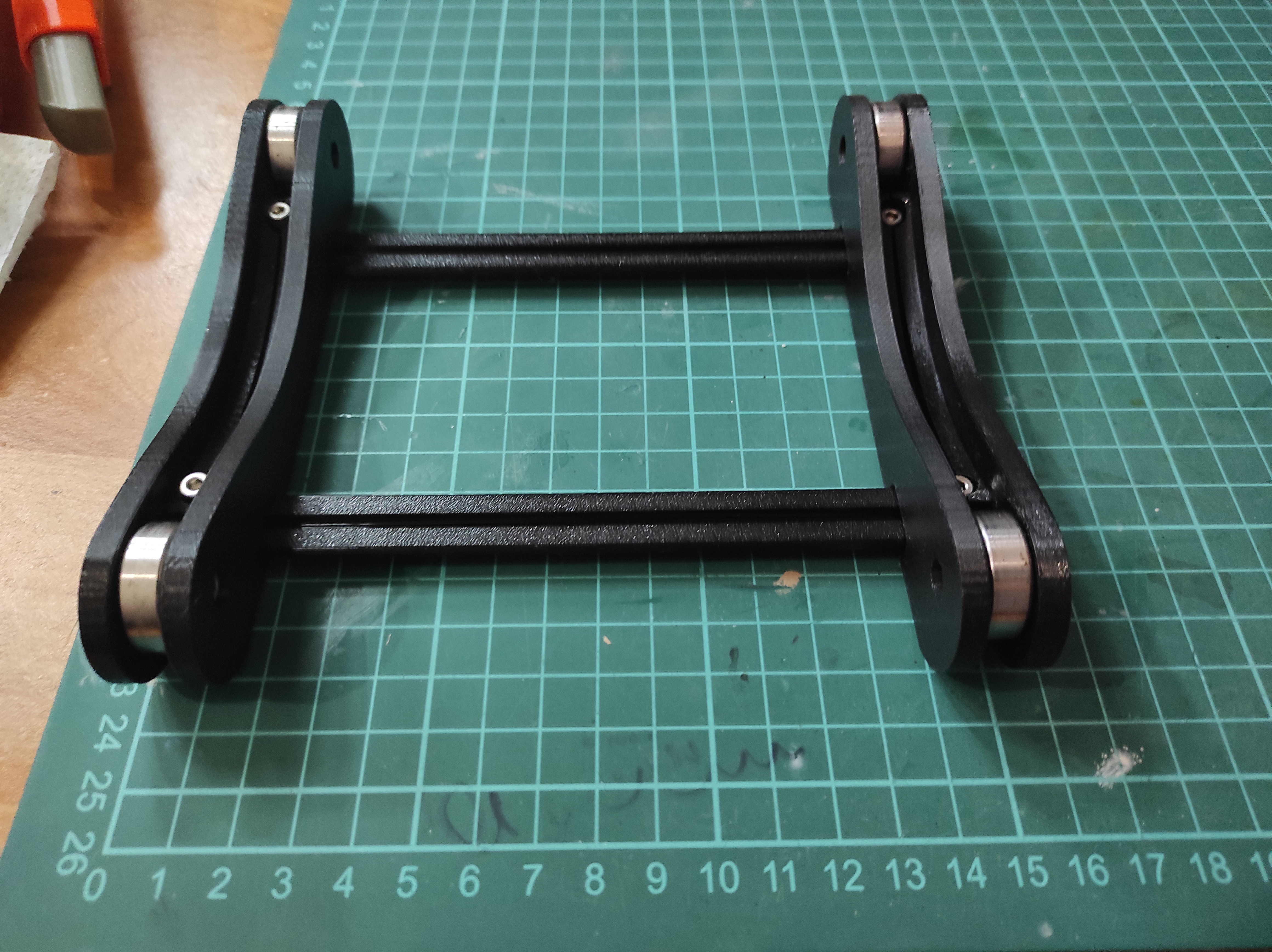 Prusa MINI - longer spool holder rails