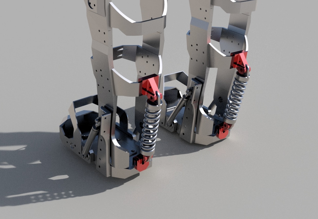 3X0 - Full body exoskeleton leg module by nozzle_torino | Printables Store