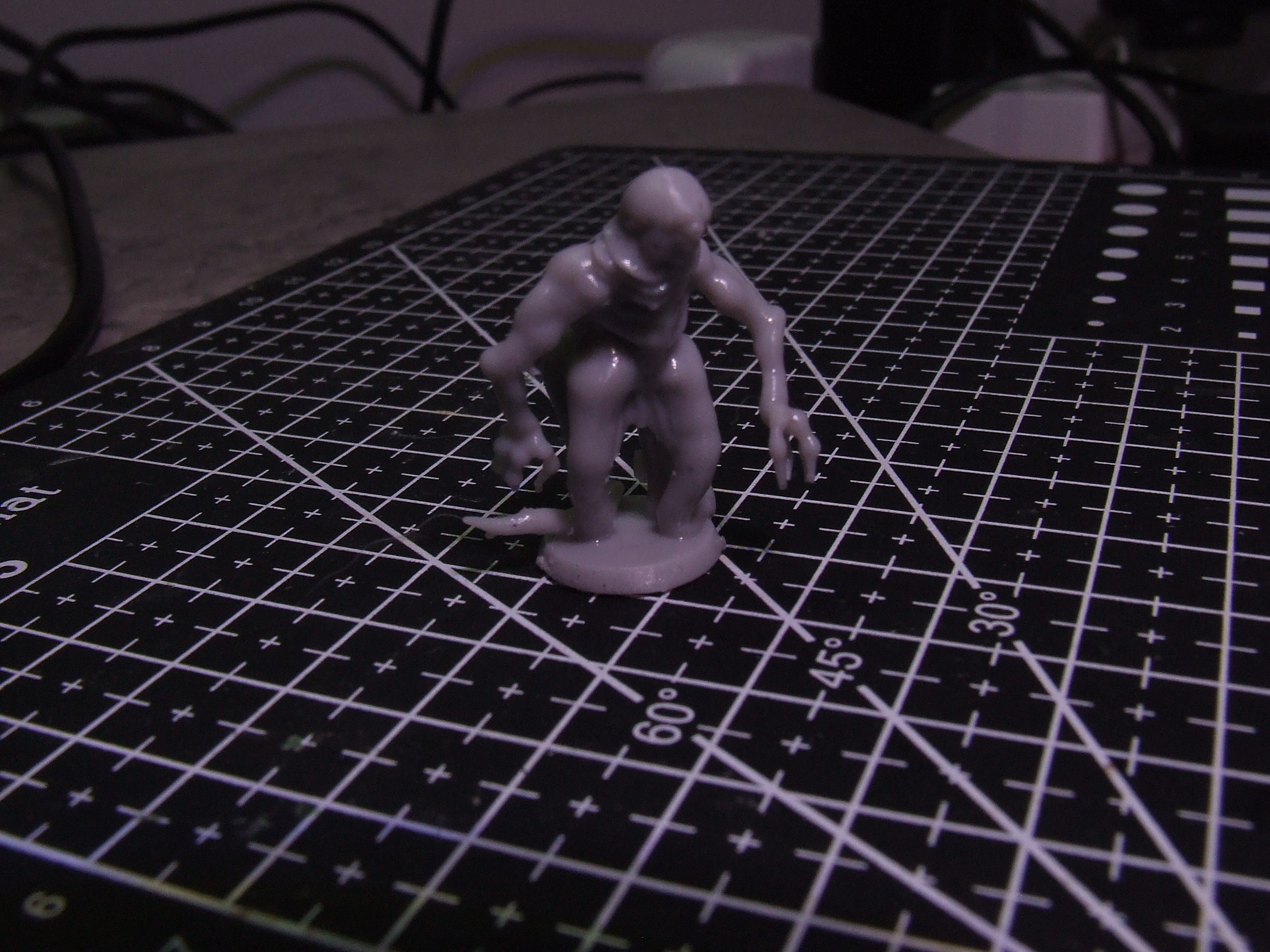 Miniatura 2 do modelo 3D D&D Aboleth Spawn