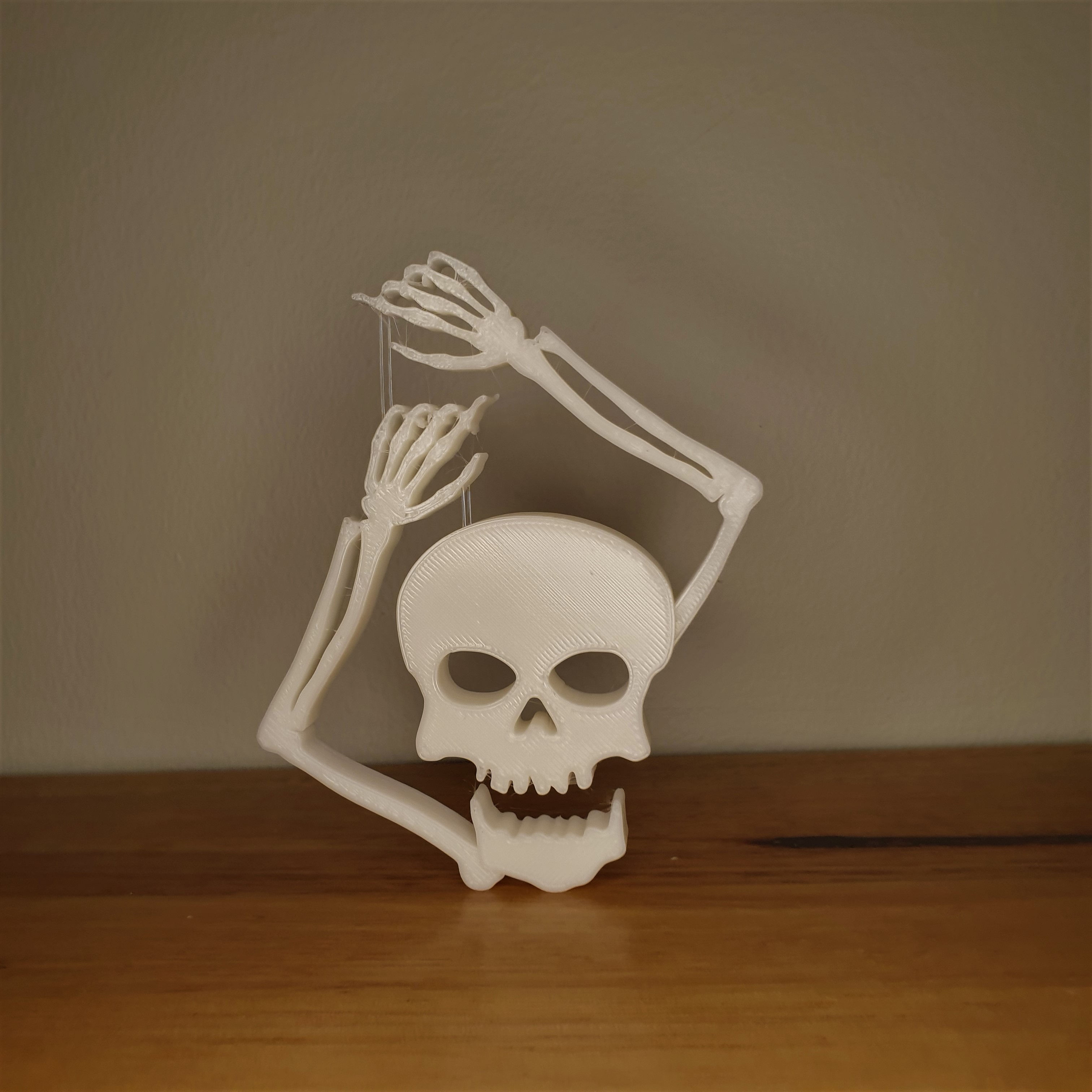 Dancing Skeleton Halloween Tensegrity