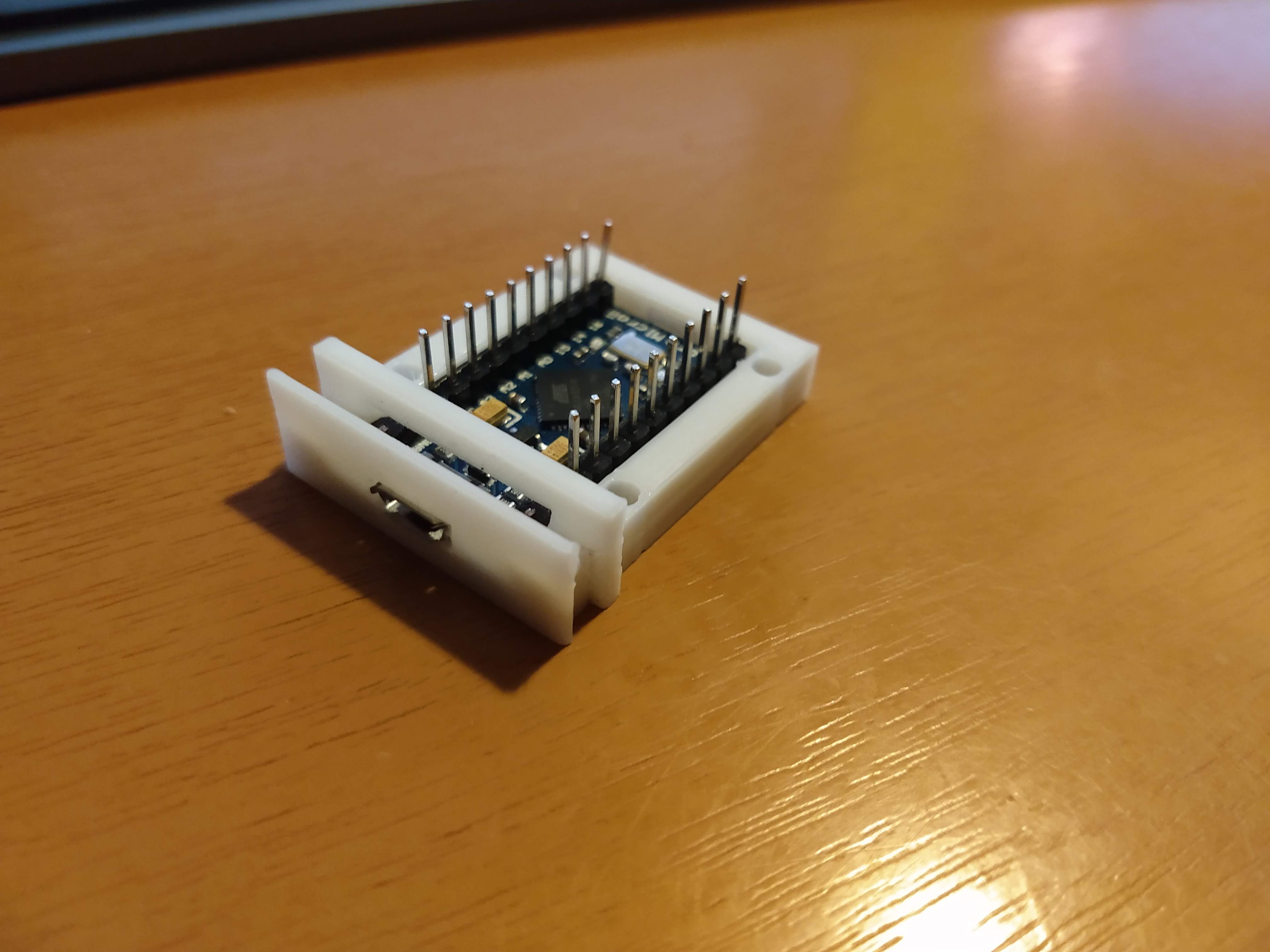 Arduino Pro Micro case by marzsman | Download free STL model ...