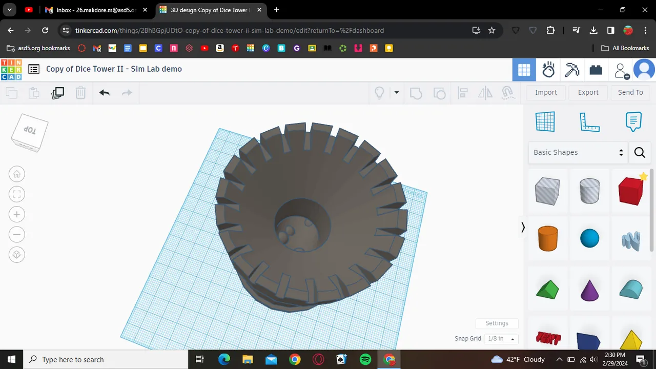Dungeons and Dragons dice roller by Malachi M | Download free STL model ...
