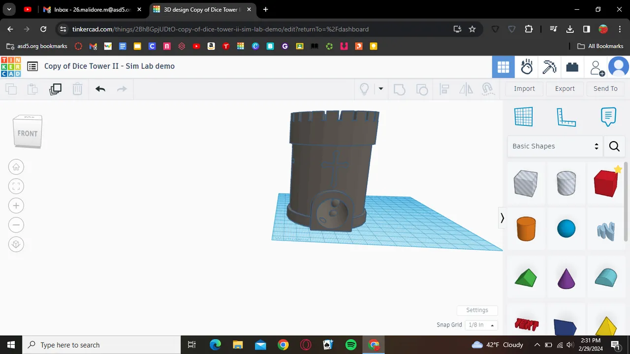 Dungeons and Dragons dice roller by Malachi M | Download free STL model ...