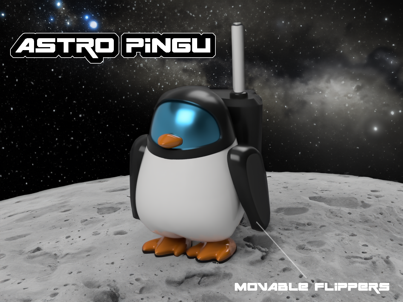 Cute Astro Pingu