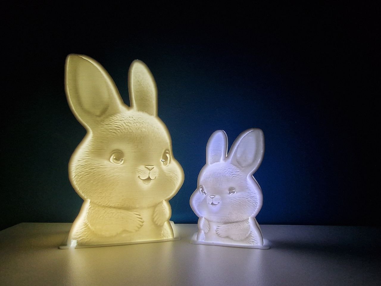 Easter bunny family