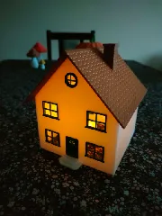 Tea Light House Christmas Decoration