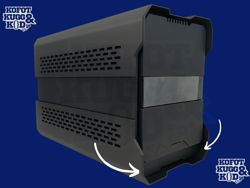 Phanteks Evolv Shift XT -  Bottom Air Boosters