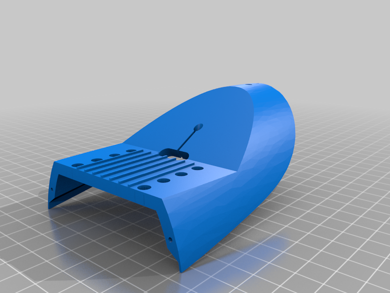 Miniatura 7 do modelo 3D Eclipson Model S FPV canopy