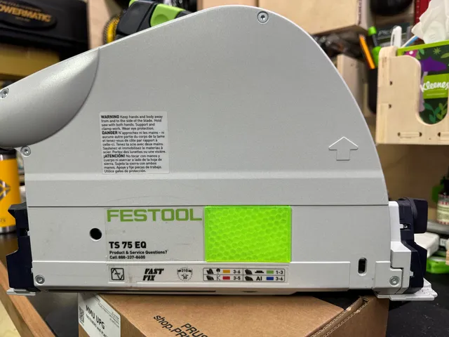 Festool Track Saw TS 75 EQ Dust Cover