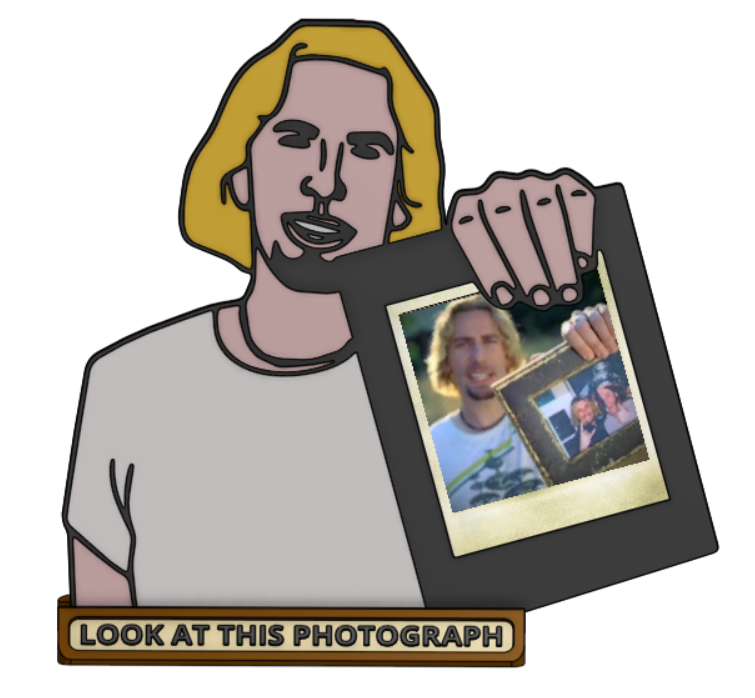 Nickelback Photograph Frame von ShopTeacher | Kostenloses STL-Modell ...