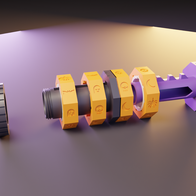 Cursed Cryptex by DELLOO2008 | Download free STL model | Printables.com