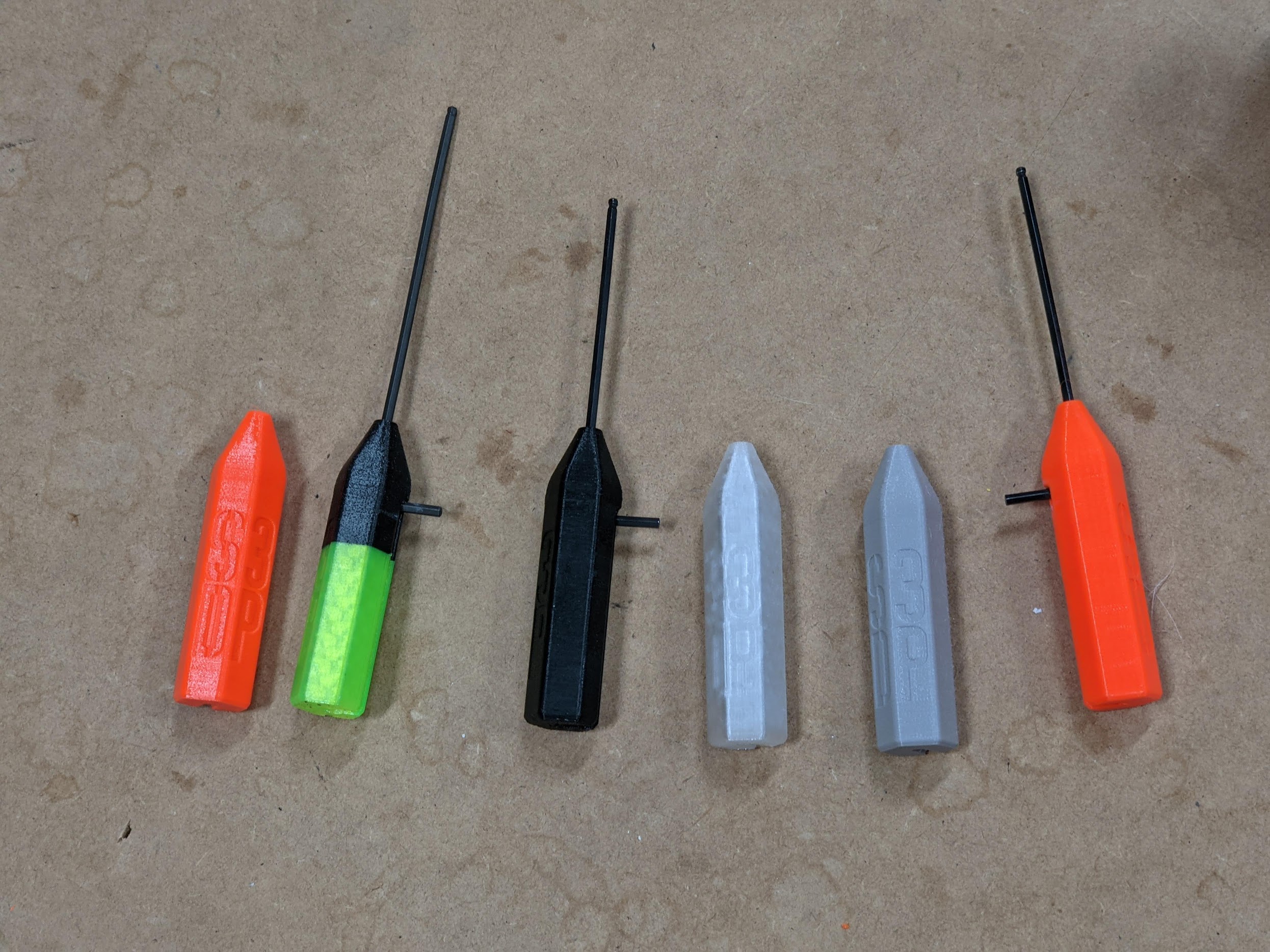 2.5mm Allen Hex Key Screwdriver Handle Upgrade - MK3S+ Kit