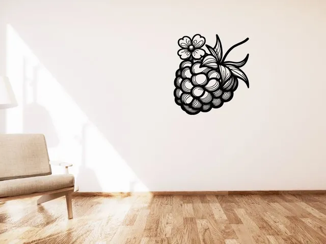 Raspberry / Malina wall decoration