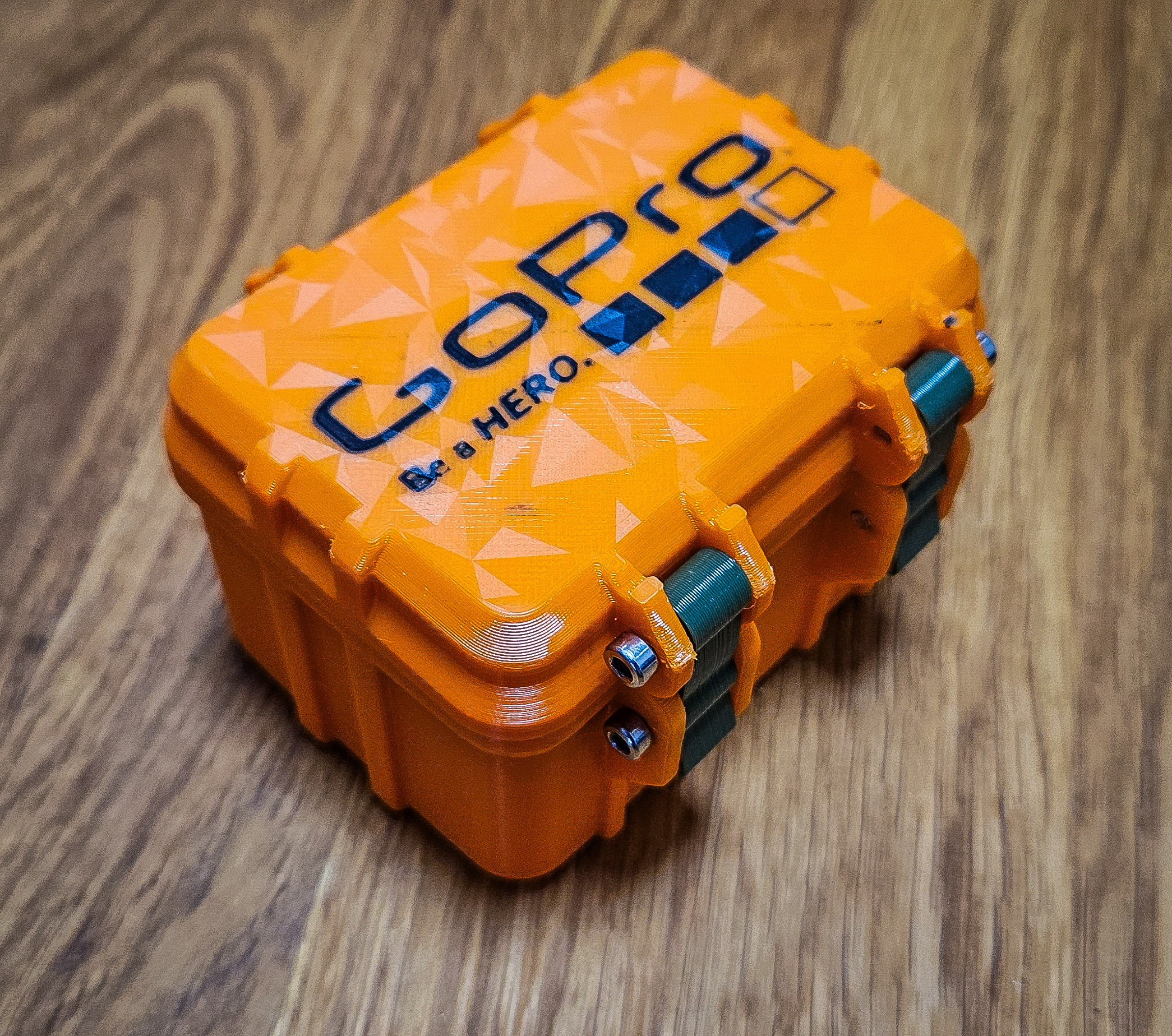 Miniatura 2 do modelo 3D GoPro 7 - Rugged Case (+ blank insert)