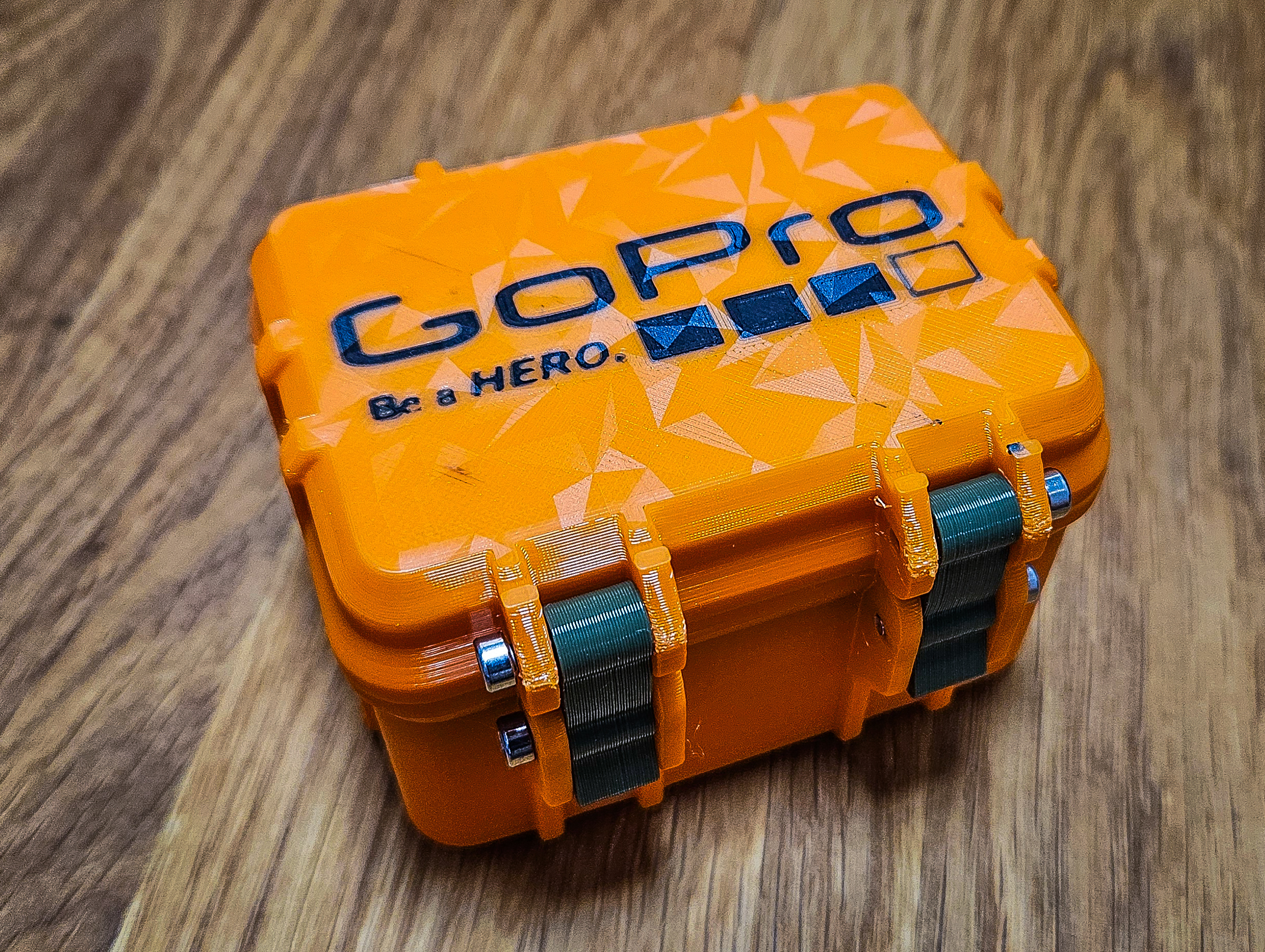 Miniatura 5 do modelo 3D GoPro 7 - Rugged Case (+ blank insert)