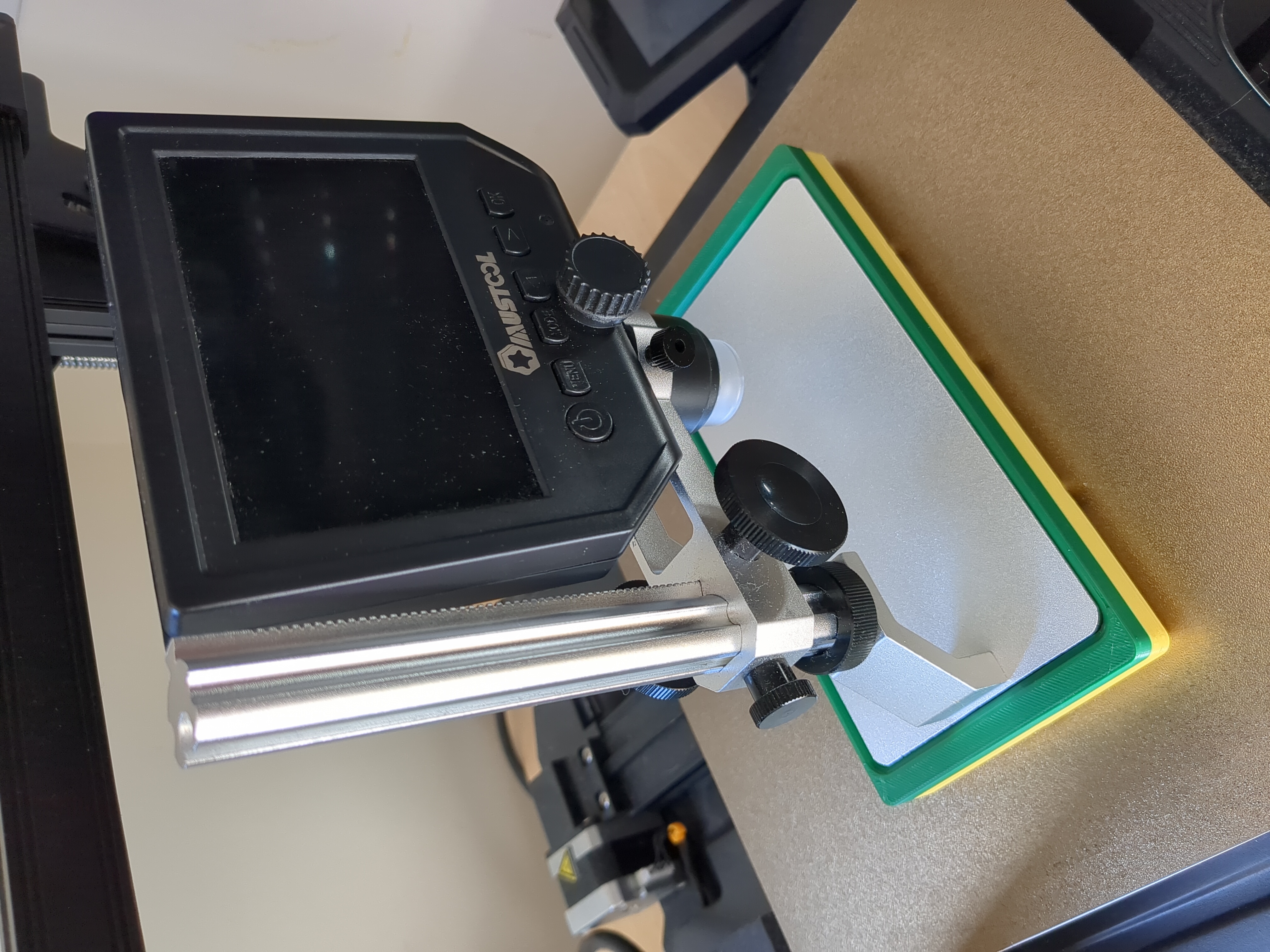 Gridfinity Holder for Mustool Digital Microscope