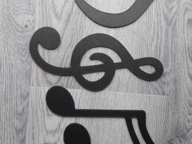 2D Music notes