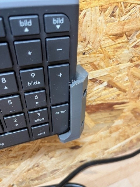 wallmount for Logitech MK470 Tastatur